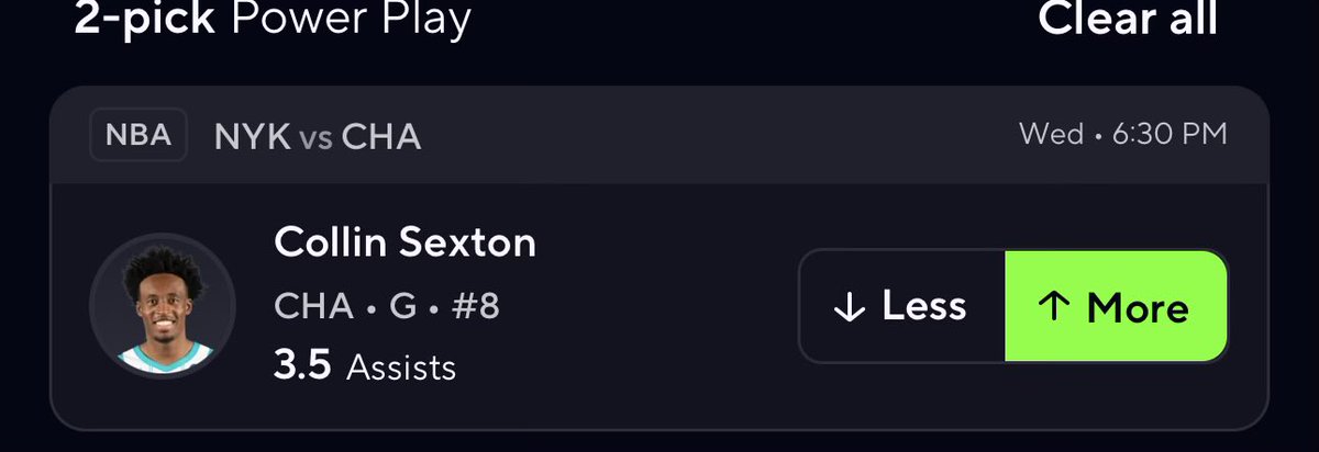 🚨 🚨POTD ALERT 🚨 🚨

🍐🍐 15 likes for the pair 🍐🍐

🫵 JOIN THE FREE DISCORD: discord.gg/KW2QdKJfS7

🫵 JOIN THE FREE WHOP: whop.com/sv-slips

#GamblingX #GamblingCommunity #NBA #POTD #GamblingTwitter #whop