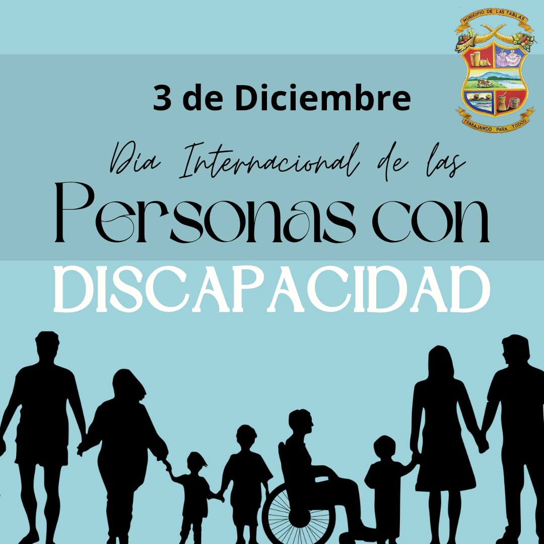 El Día Internacional de las Personas con Discapacidad es una celebración anual que tiene lugar el 3 de diciembre desde 1992, instaurada por la Asamblea General de las Naciones Unidas en ese mismo año.

Lema para este año "Fomentar sociedades inclusivas para el progreso social".