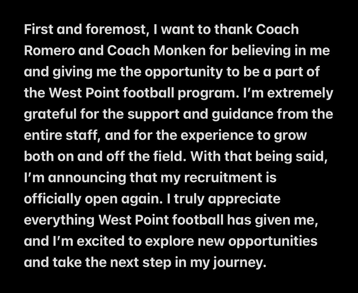 Recruitment open. Gods Plan🙏🏽