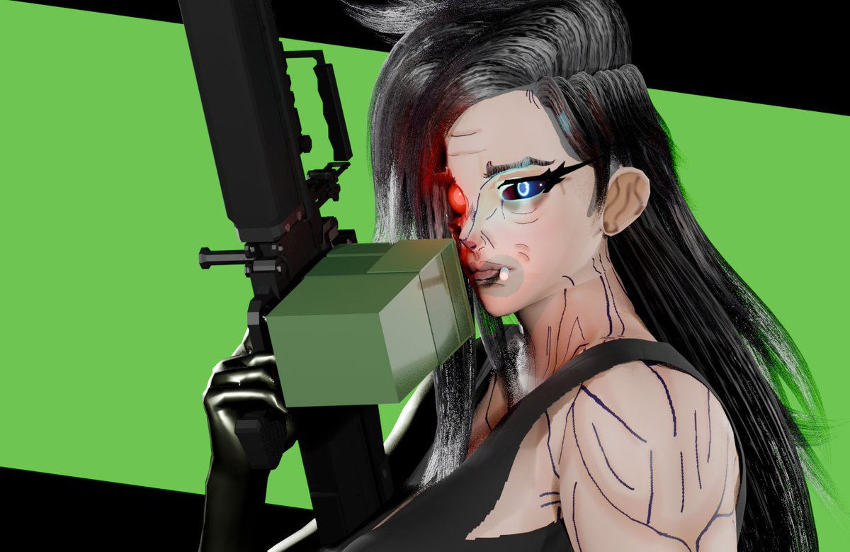 CarinhaOfficial's tweet image. OC: Watcher.

"Uma das maiores ladras de seu tempo."

#OCArt #3dart