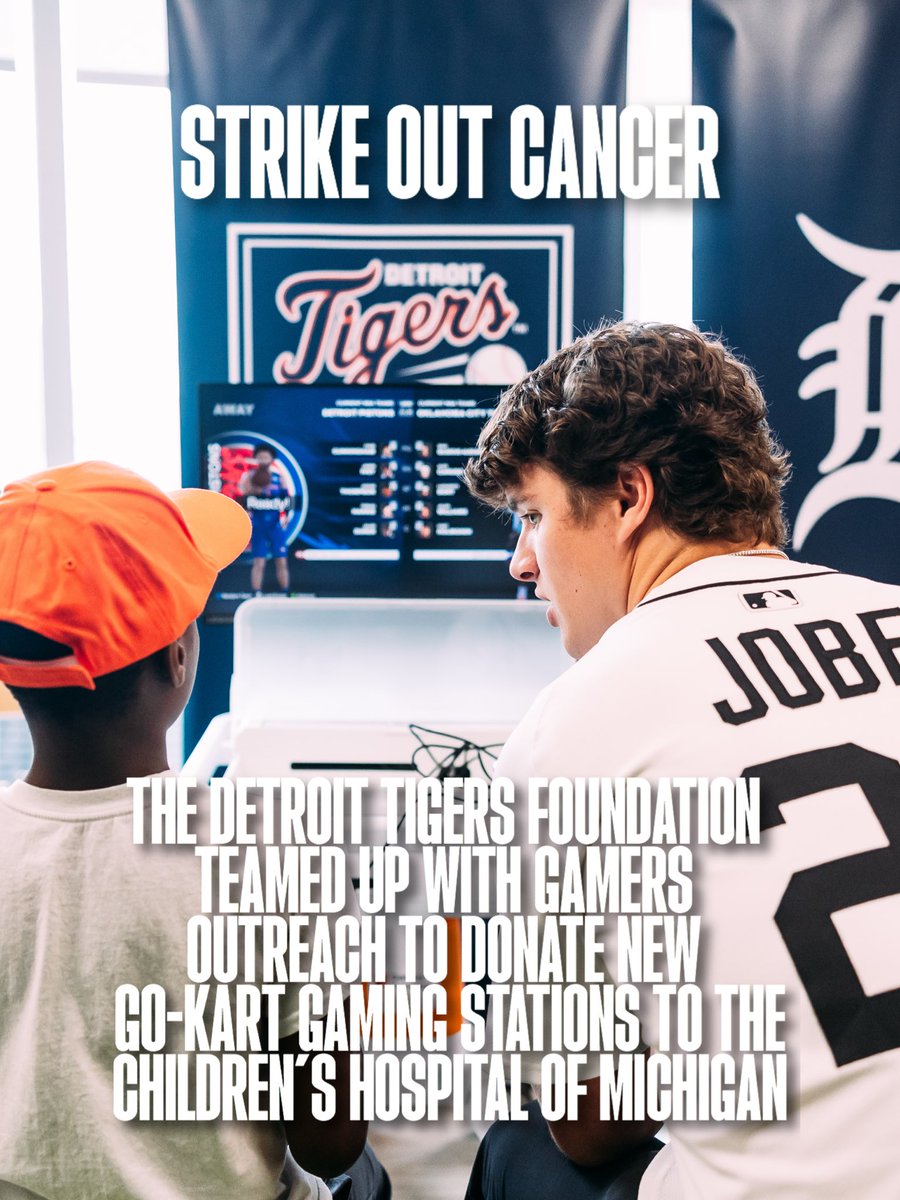 Detroit Tigers Community Impact tweet media