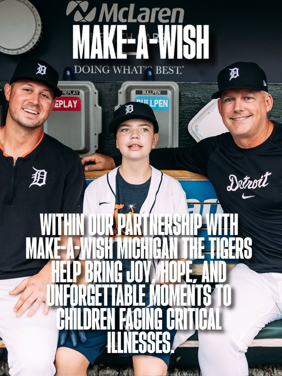 Detroit Tigers Community Impact tweet media