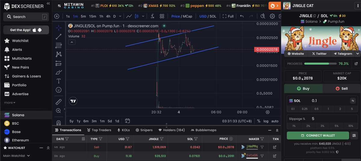 SolJingle's tweet image. CORRECTION TO MOON 🚀🚀 #JINGLE $JINGLE