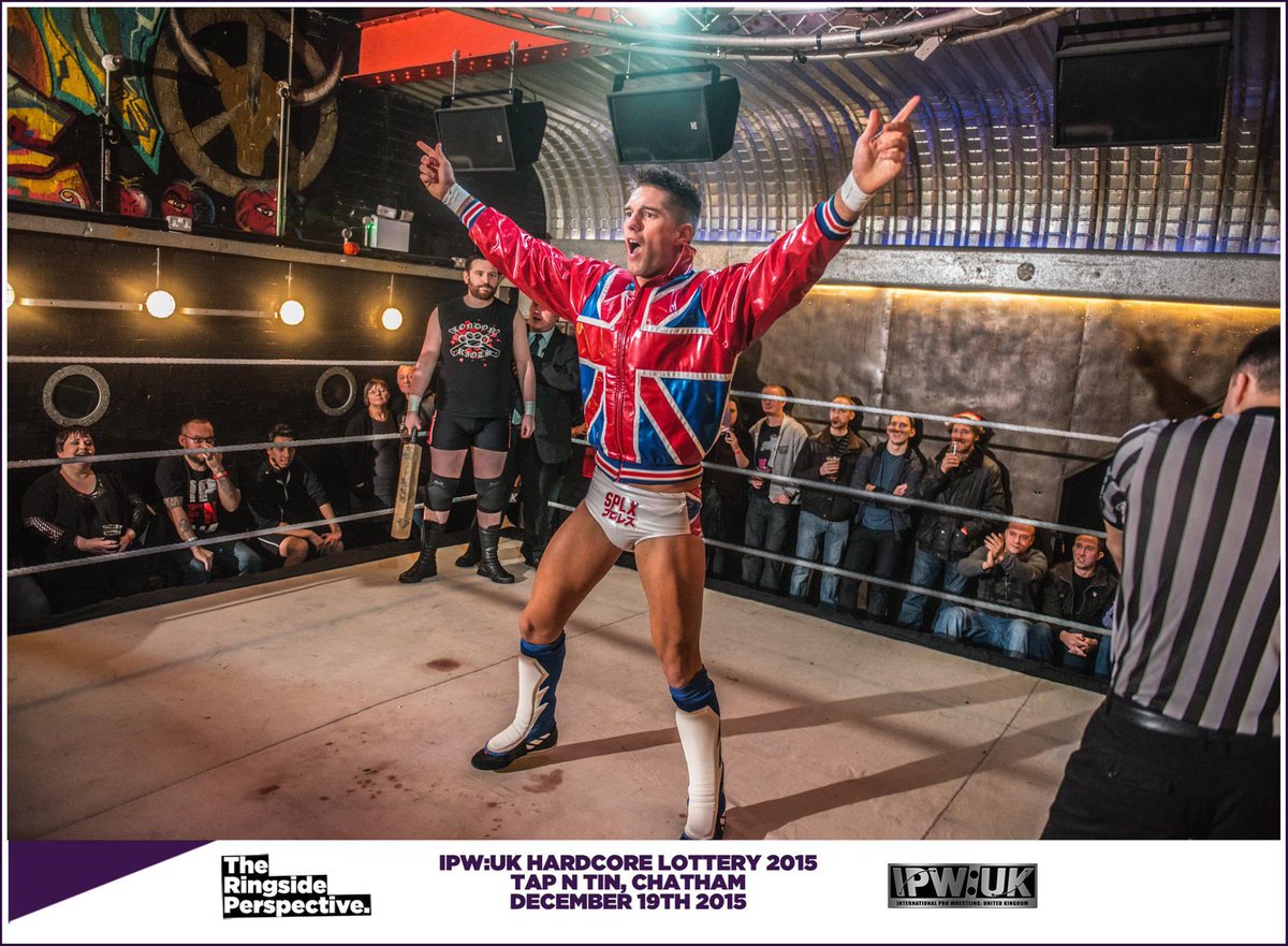 theIPWUK's tweet photo. Throwback to an event at the Tap N Tin.  Matches going live from early Tap shows this week on @dailywres.  

Pictured: Tap legend Zack Sabre Jr https://t.co/LnL9tB9Bbt