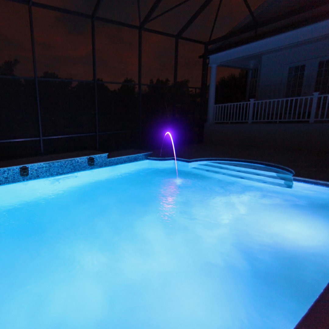 Getting a new pool light installed? There is a permit for that! Faulty underwater lights can cause serious injuries. Make sure the work is permitted and up to code. To learn more about swimming-pool permits, visit spr.ly/60167NSsn.