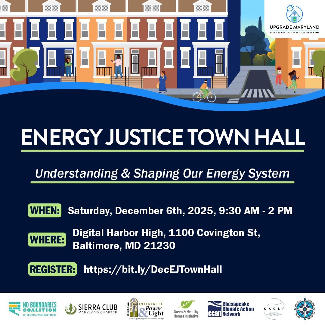💡 Ready to take faithful action for a cleaner, equitable energy future? 💡

Join us for an Energy Justice Town Hall on December 6: Understanding &amp; Shaping Our Energy System! 🌍💚

🔗 Don’t miss out! Today is the last day to reserve your spot! ➡️ bit.ly/DecEJTownHall