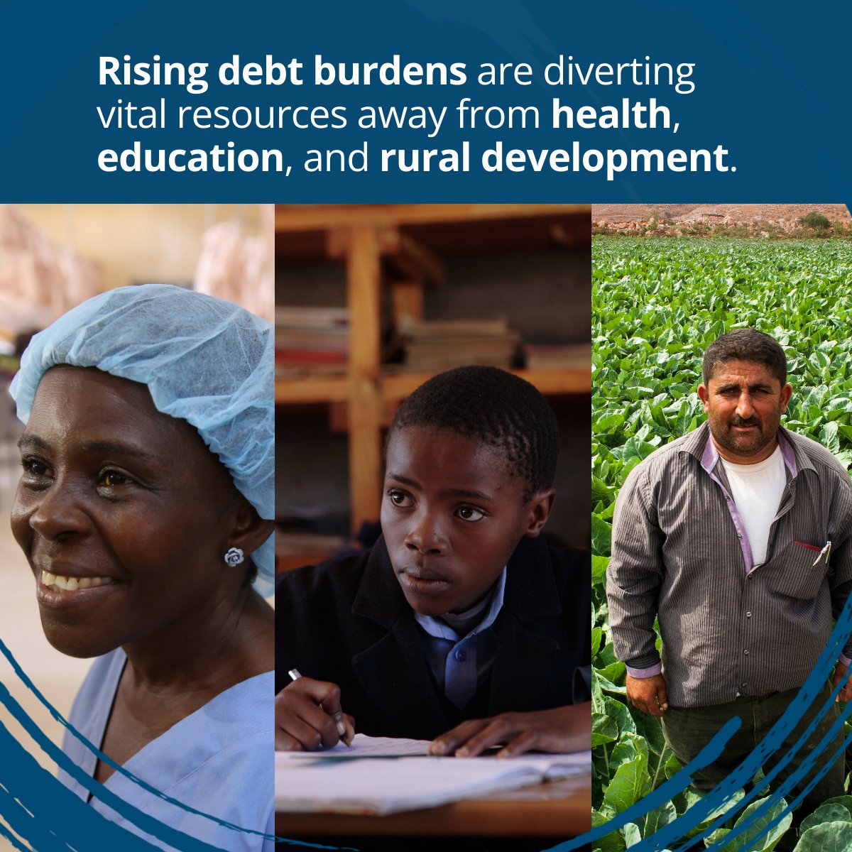 Developing countries paid more in external debt between 2022 and 2024 than they received in new financing—the largest gap in 50 years.

Putting debt on a sustainable path is key to protecting investments in health, education &amp; infrastructure.

#IDR2025 wrld.bg/U1gH50XBvGU