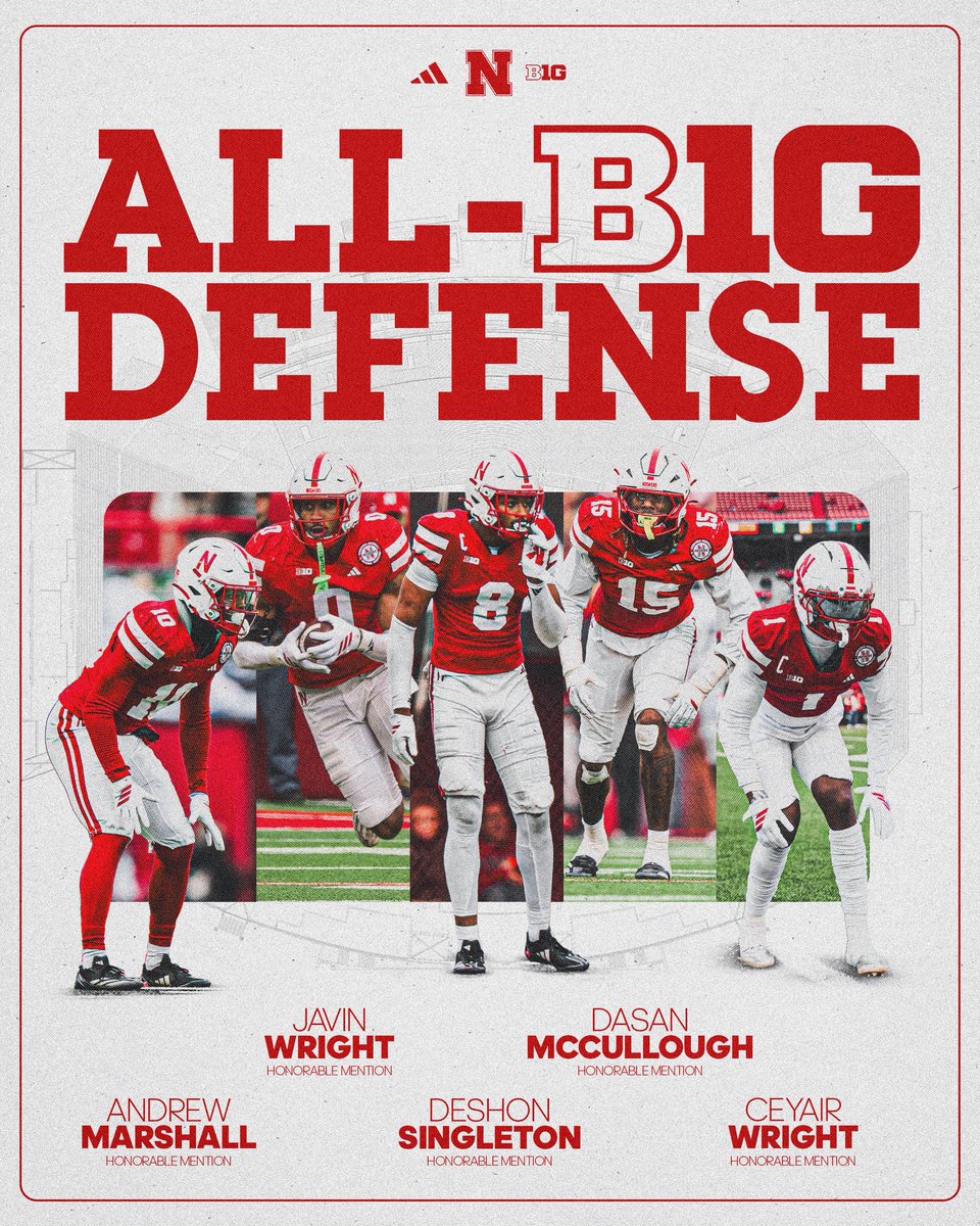 Nebraska Football tweet media