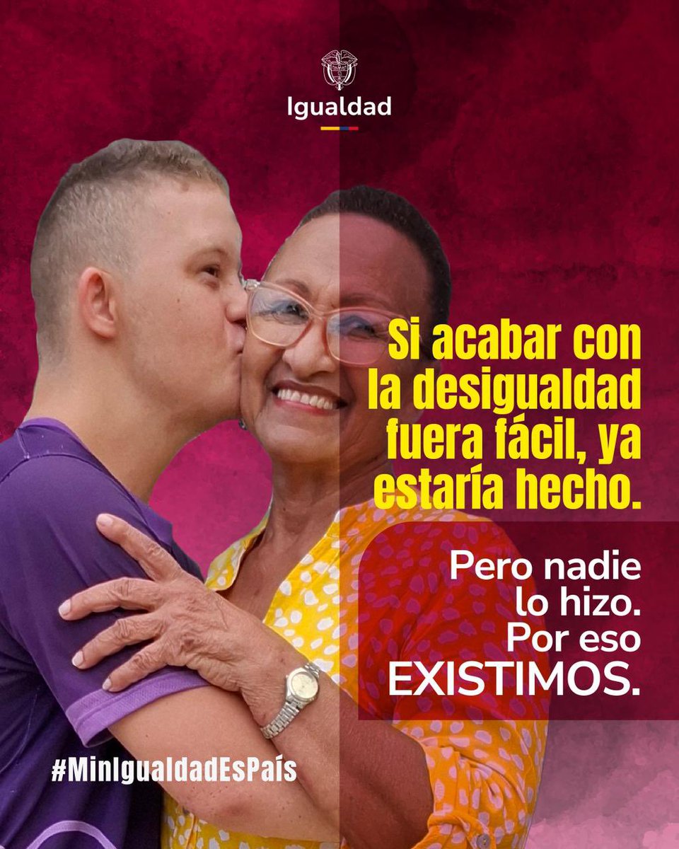 FisicoImpuro's tweet photo. El Ministerio de la Igualdad no es un capricho ni una agenda burocrática: es la primera institución en la historia del país diseñada para cerrar brechas que durante 200 años nadie quiso mirar #MinIgualdadSeNecesita. Bien dirigido, este ministerio puede articular políticas de cuidado, educación, acceso al agua, inclusión laboral, protección a mujeres, juventudes y comunidades étnicas, como ya lo demostró con rutas de violencias, asistencia alimentaria, programas para cuidadoras, juventud rural y créditos condonables para poblaciones históricamente excluidas. Acabarlo sería desmontar la herramienta que por fin le está devolviendo dignidad a quienes siempre quedaron por fuera. Un país serio corrige, mejora y fortalece sus instituciones, no las elimina cuando empiezan a funcionar para los que nunca tuvieron voz.