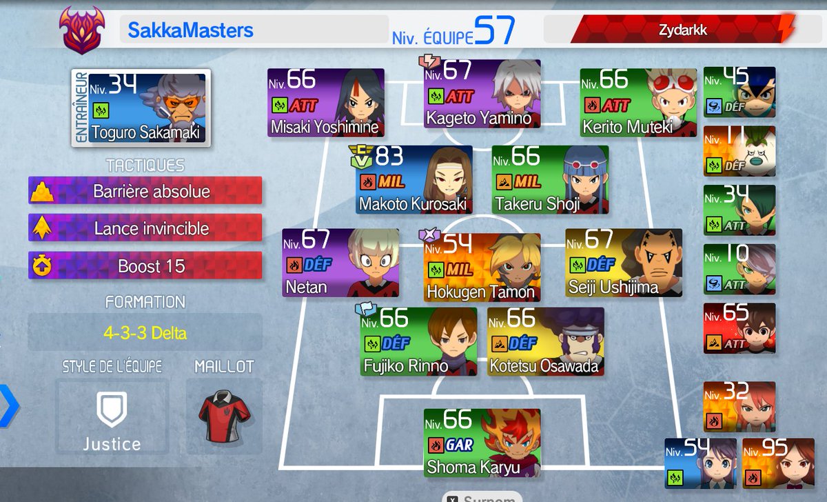 SeigiNoTekkenG5's tweet photo. En ce moment j’alterne entre ces trois teams https://t.co/tj695MPYJW