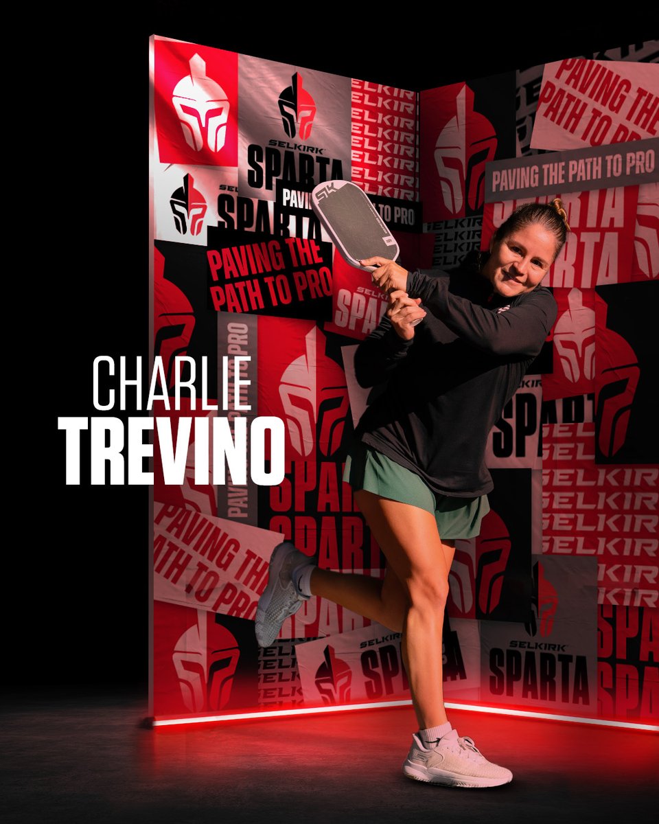 SelkirkSport's tweet image. SIGNED: Charlie Trevino is officially on Selkirk's Sparta Team! ✍️ 

We're so excited to support Charlie's pro pickleball journey! She'll be one to watch at upcoming APP, PPA, and WPBL events. 📸