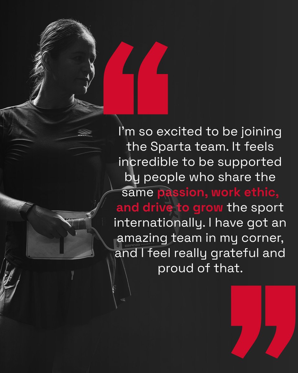 SelkirkSport's tweet image. SIGNED: Charlie Trevino is officially on Selkirk's Sparta Team! ✍️ 

We're so excited to support Charlie's pro pickleball journey! She'll be one to watch at upcoming APP, PPA, and WPBL events. 📸