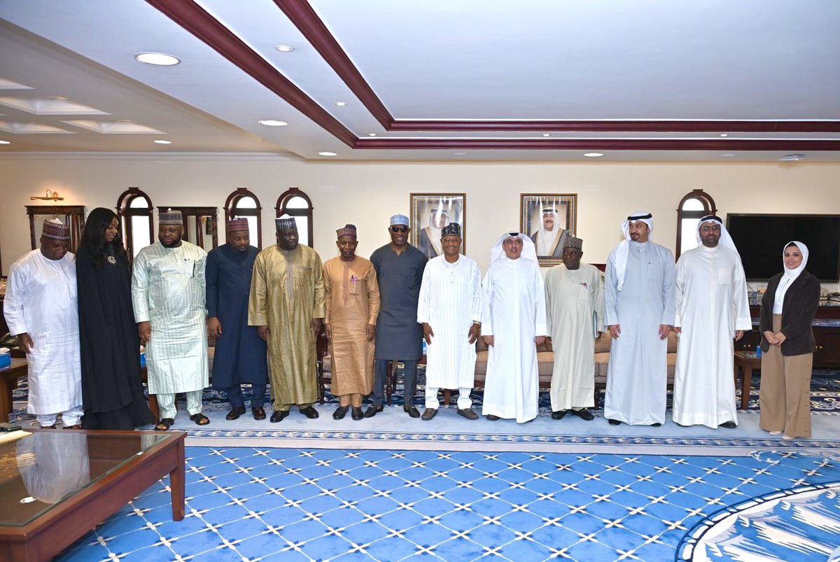 Today in Kuwait City, I had the privilege of holding a high-level meeting with the Director General of the Kuwait Fund for Arab Economic Development (KFAED), Dr. Waleed Al-Bahar, to further deepen Kaduna State’s development partnership and review progress on our Reaching