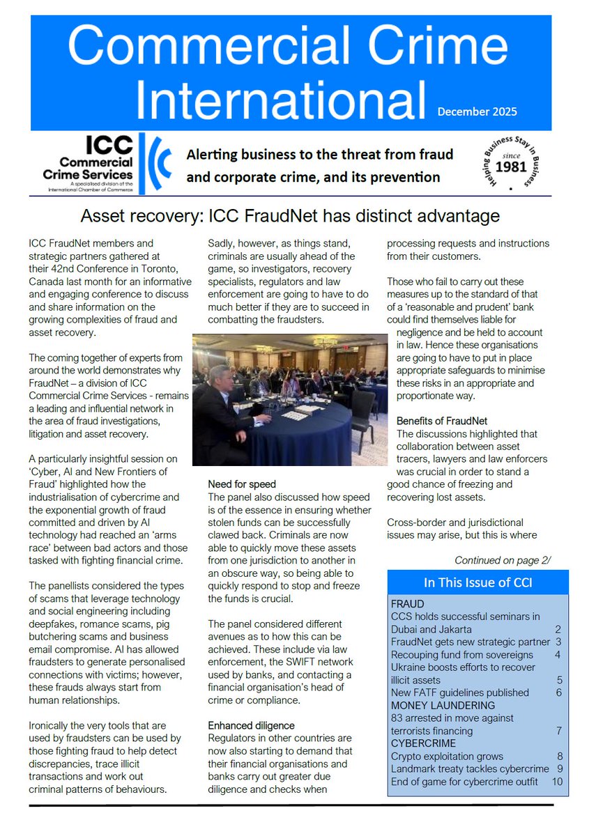 ICC FraudNet tweet media