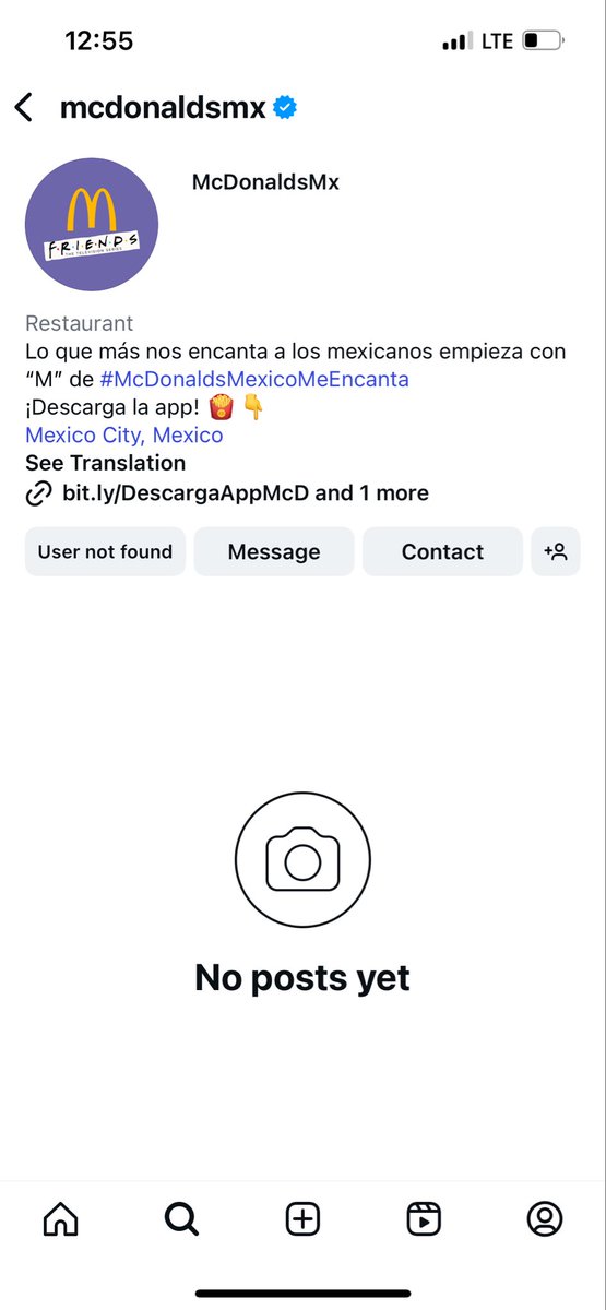 GisAnd5's tweet photo. Hoy ilusionada compré la Cajita Feliz de Friends y no tenían la caja. Fui amable: primero escribí por mensaje privado y luego comenté en sus posts para avisar que preguntaran antes de comprar y la respuesta? Borraron mis comentarios y me bloquearon. Fue terrible @McDonaldsMexico https://t.co/lZgEWIvQjz