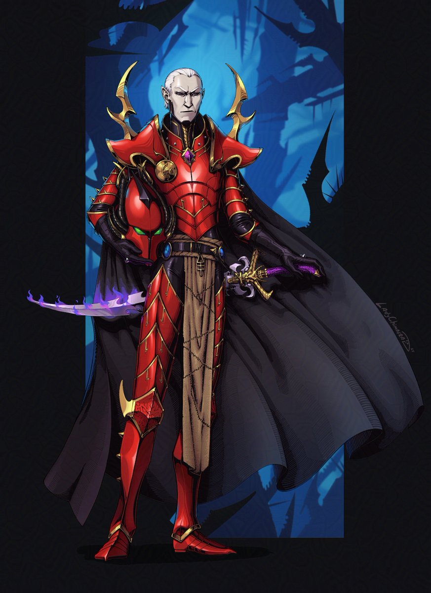 LDAlice1's tweet photo. Post your best elf art!

I don't like elves, except of evil space ones from WH40K https://t.co/Yg379BG8fF