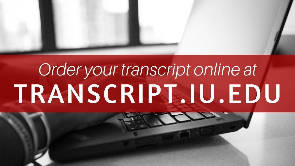 Need to get a transcript? Order them online!