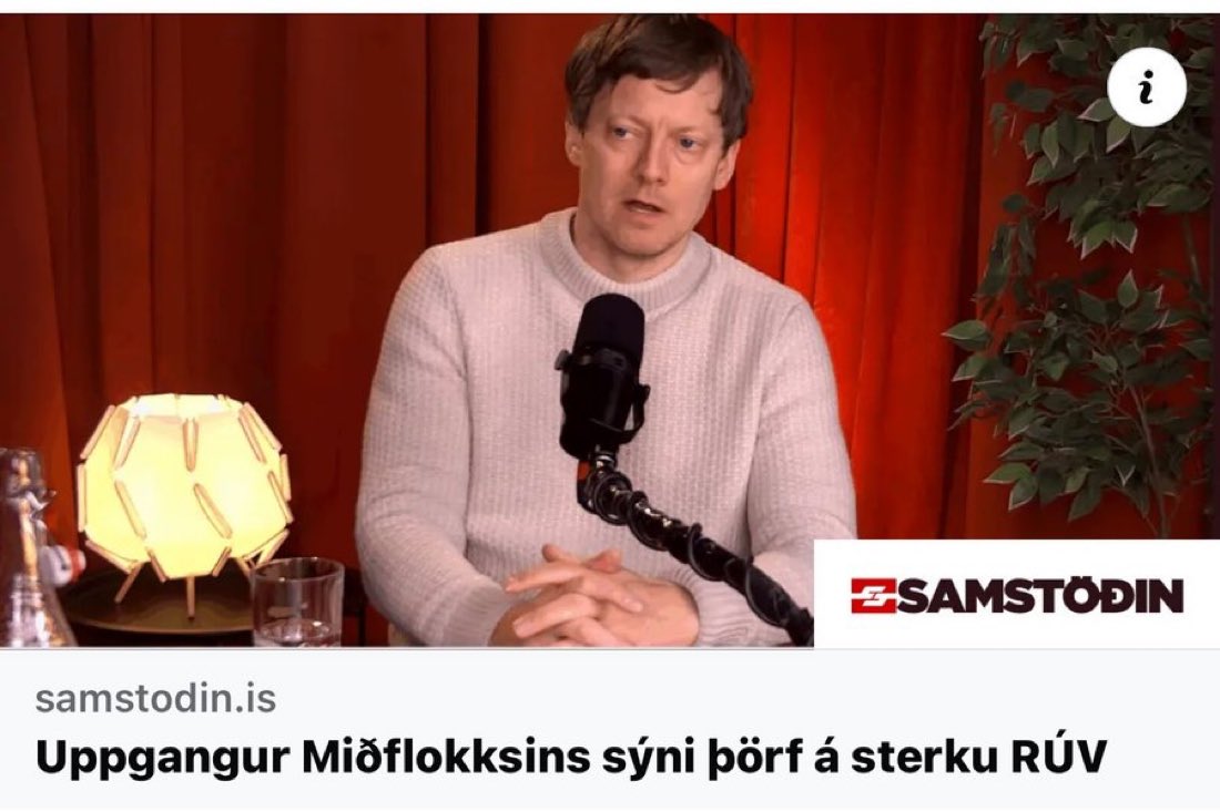 Hann sagði þetta bara 🫤