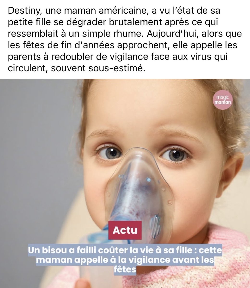 la_justiciere_'s tweet image. Ne jamais embrasser quelqu’un de #vulnérable ( #bébé #enfant #asthmatique #femme #enceinte personne âgée ou #immunodépirimée quand on est #malade MÊME UN RHUME. 
Cela peut avoir des conséquences dramatiques MÊME AU #REPAS DE NOËL EN #FAMILLE