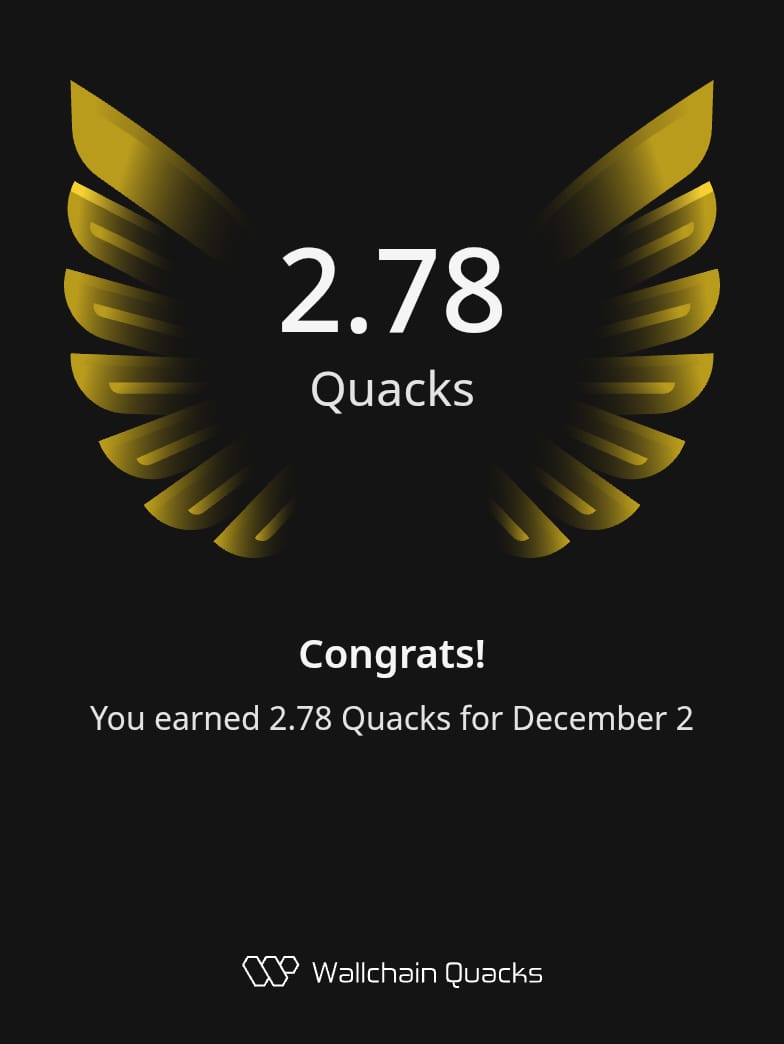Candycripto's tweet image. Quack Quack @wallchain

When I heard that  I felt a bit  Quacko 

So, if we do more Quacks, our xScor and Quacks points go up right? This seems like a new game mechanic. 

I guess I&apos;ll do a few more Quacks then who knows maybe my points will skyrocket

Just earned 2.78 Quacks on…