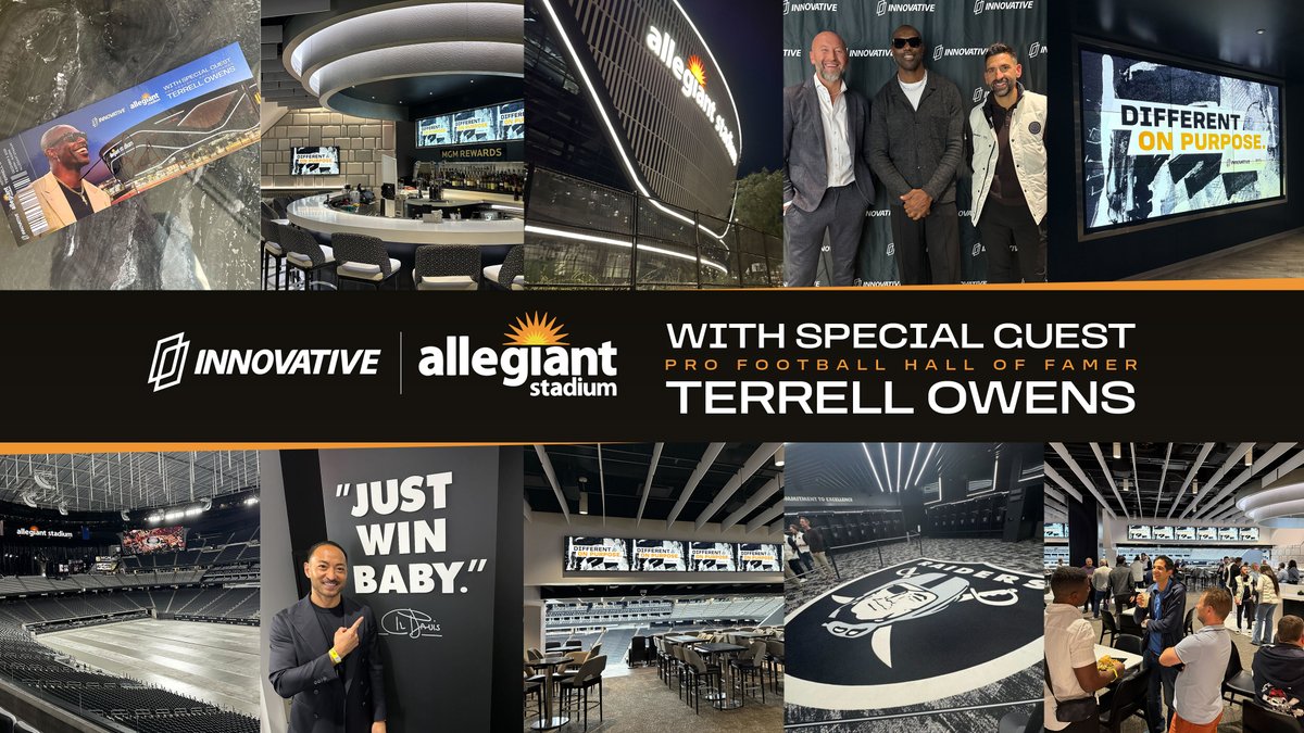 What an incredible evening at Allegiant Stadium! Thank you to everyone who joined us - it was wonderful connecting with you all and the perfect way to cap off day two of AWS re:Invent.

Special shout out to <a href="/terrellowens/">Terrell Owens</a> for inspiring us all! It was truly a night to remember.