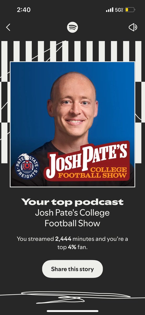 knicks285's tweet photo. @JoshPateCFB is top 4% chalice worthy? https://t.co/JXxpg4okqC