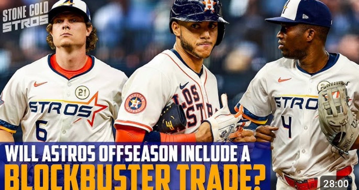 JoshJordanSCS's tweet image. How #Astros could construct a GODFATHER offer to land a BIG arm! 💪
m.youtube.com/watch?v=9964Xp…