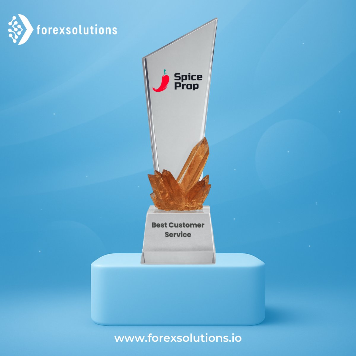 fxsolutionsio's tweet photo. 🚀Award Highlights!
Spotlighting SpiceProp, winner of Best Customer Service - recognised for consistent, reliable, trader-focused support.
#Forex #PropTrading #Ratings #SpiceProp #PropTradingAwards https://t.co/itN9FlHIw0