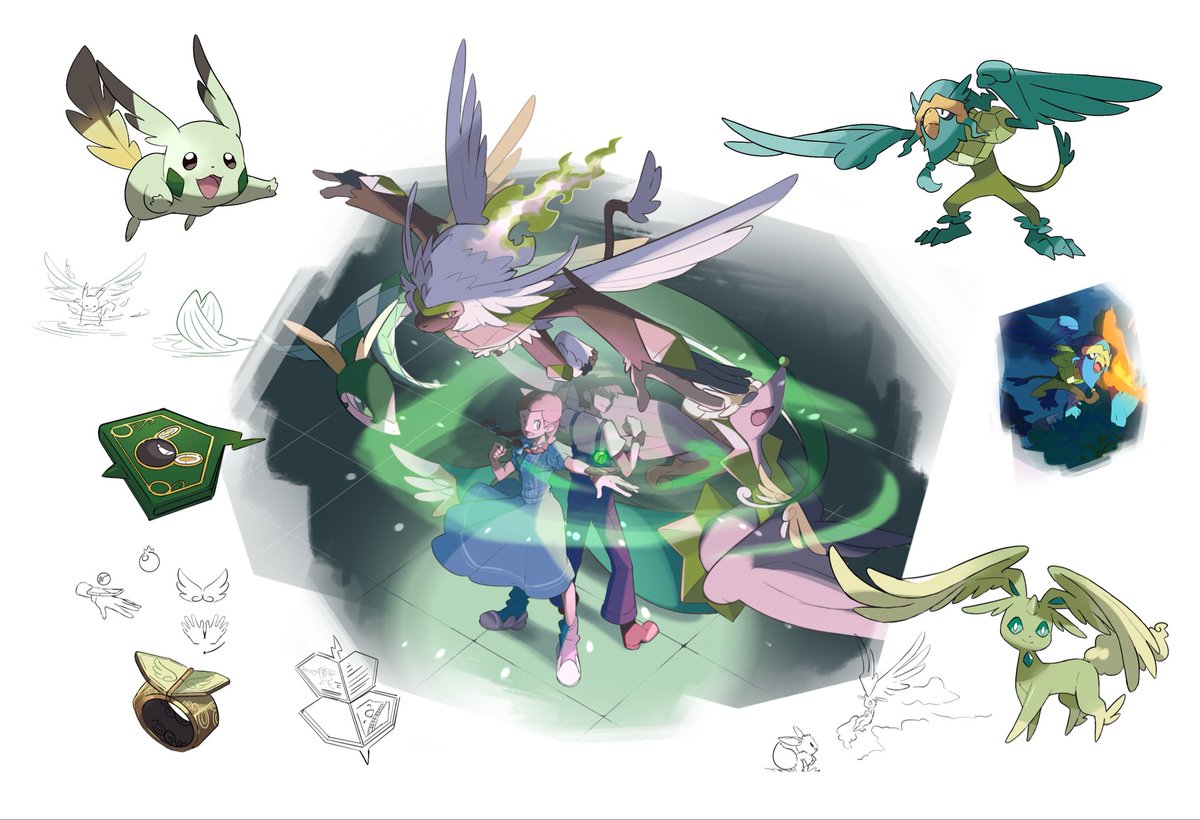 The gimmick…🪽🪽🪽💚💚💚