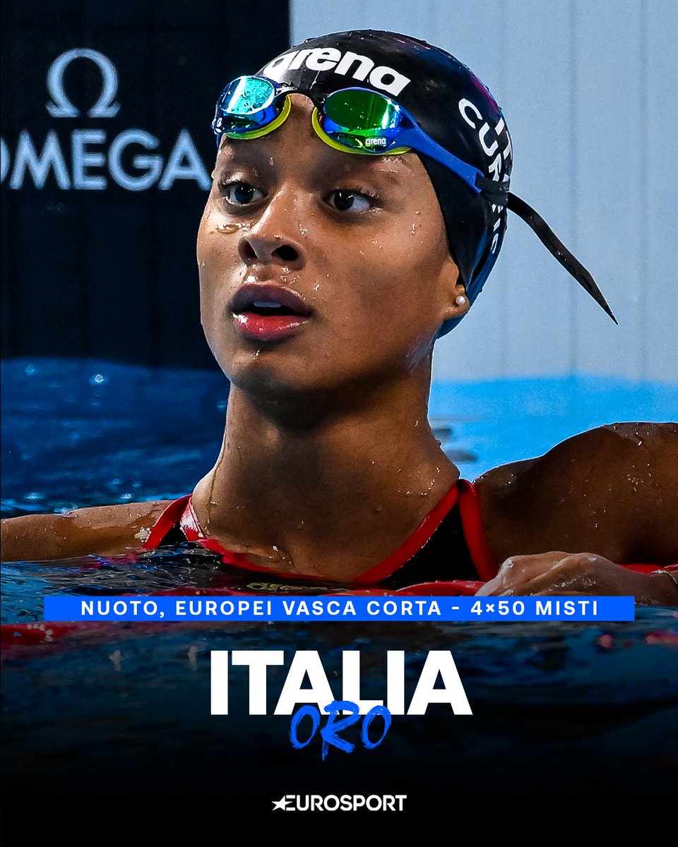 CHE ITALIAAAAAAAAAAAAA 🥇💙

Il quartetto azzurro composto da Lazzari, Cerasuolo, Di Pietro e Curtis si prende il titolo europeo nella 4x50 misti 🏊‍♂️🇪🇺

L'Italia chiude con il tempo di  1’36″09: completano il podio l'Olanda (1’36″18) e la Polonia con (1’36″98) 📊

#Nuoto #Swimming