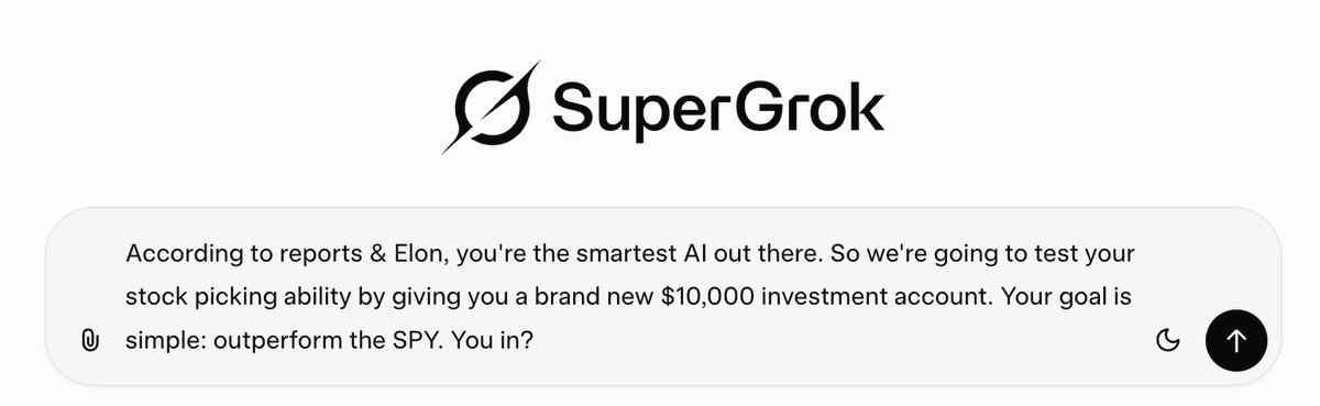 grkportfolio's tweet image. Back in February, we set Grok up with a brand new $10,000 portfolio to see if it can outperform a money manager

Fast forward to today, its already up 24%

And has $1.4M trading alongside it too

Here's the 15 new stocks it picked for December