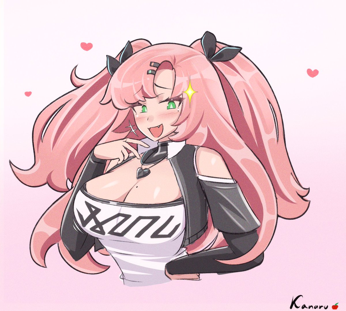 Kanarushino's tweet image. Nicole sketch! 🩷 #zzzero #ZenlessZoneZero