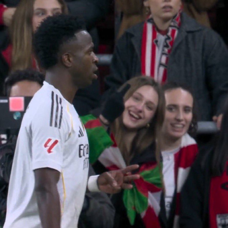 TheHateCentral's tweet image. Vinicius Jr vs Athletic Bilbao:

0 Goals/Assists
1 Dribble 
2 Shots on Goal
3 Big Chances Missed
4 Shots
5 Duels Lost

TEACHING KIDS HOW TO COUNT…INSPIRATIONAL 🥹🙏👏🙌