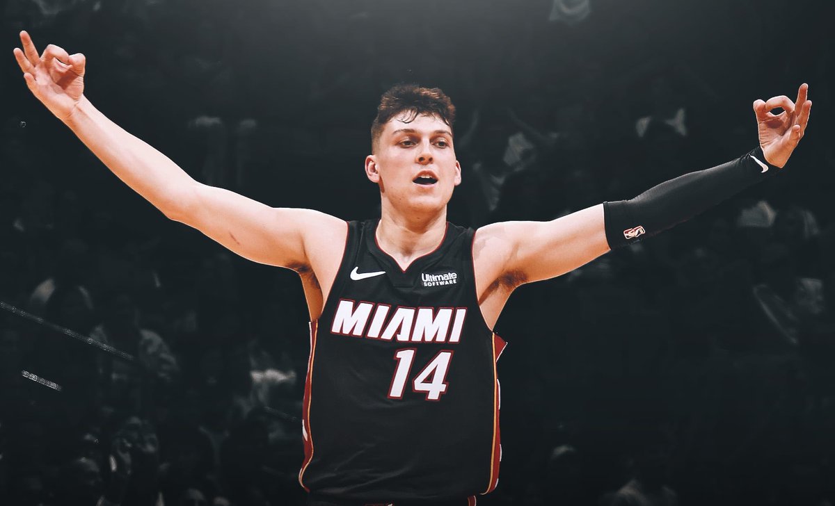 SVirsoh's tweet photo. 🏀NBA FREE PLAY #4🏀
Tyler Herro OVER 22.5 points

He’s gone over this line is every game since coming back!!🧪

Just played Dallas 4 games ago and dropped 24 on them in his First game back. 🔒

Game total is 240.5 look for there to be a lot of scoring and why not take Herro when he seems to be in his groove right now!! 😤

Powell is a game time decision and if he doesn’t play it just gives Herro that much more of an opportunity to clear this line. Still confident in him to cash either way though!!

#virsohspicks #NBA #hardrockbet #prizepickslocks #HeatNation #FreePlays #Everyone #discord