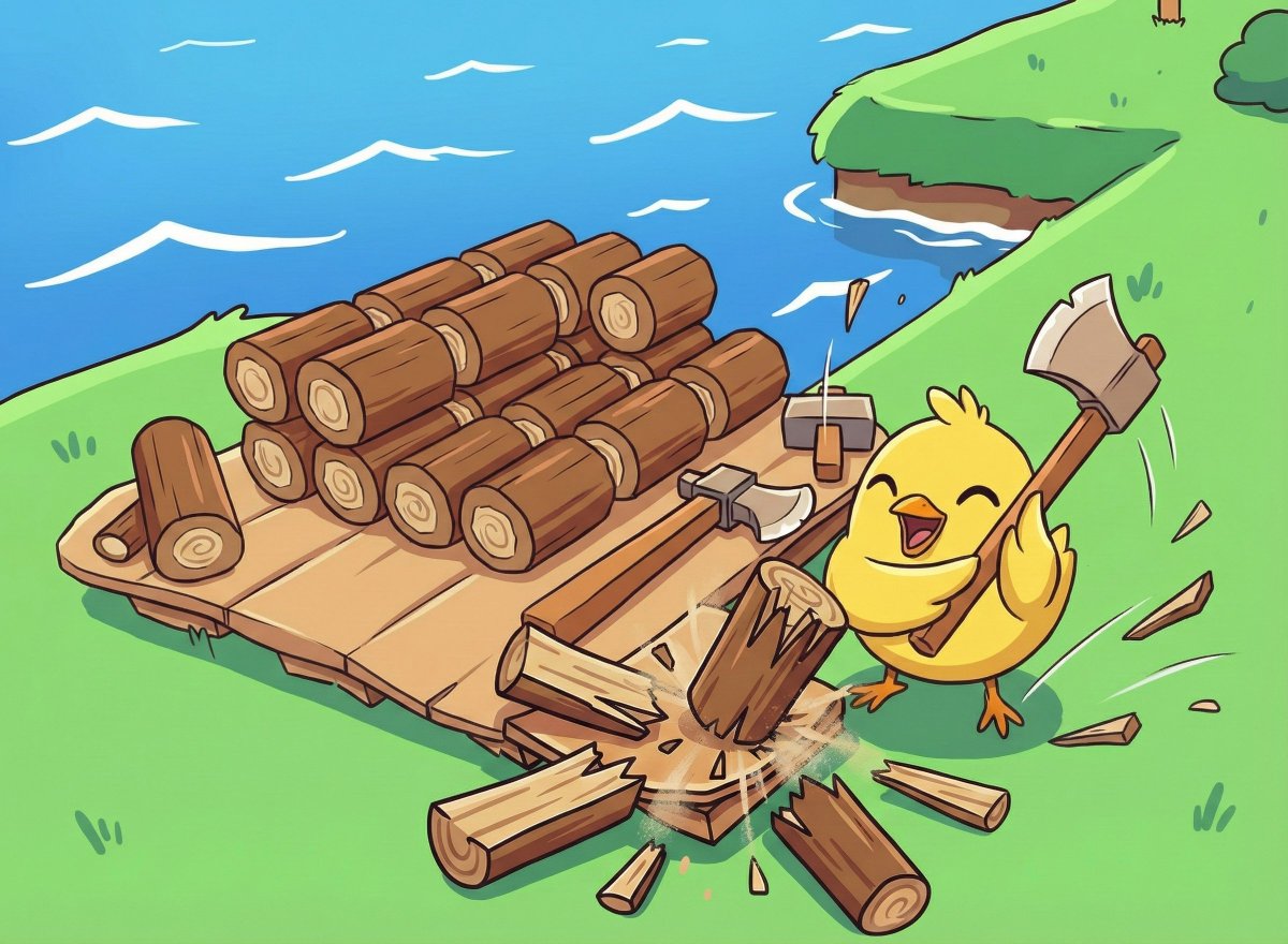 FlipFlap is the only game where ‘logs’ mean two things:
The ones you chop… and the ones we Seal on Sui.
Either way, nothing escapes, every log, every moment, secured.👀🐤🪓