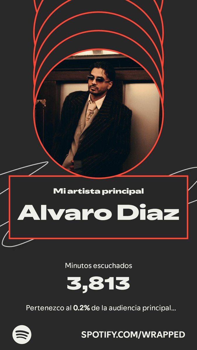 SamuelParedes97's tweet photo. @yoAlvaroDiaz A mitad de año cambié de plataforma y pase de Spotify a Apple Music pero siempre serás el número 1 Rey https://t.co/8z96FB9f1Z