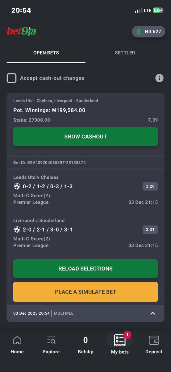 TomisinWhyte's tweet image. 3RHKJLG

#bet9jacode