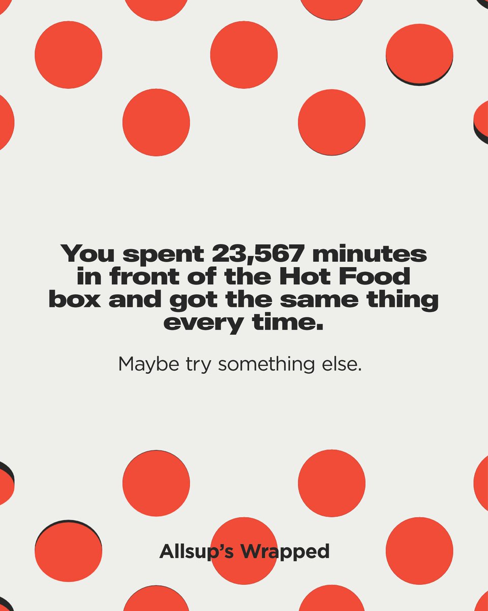 Allsup's tweet media