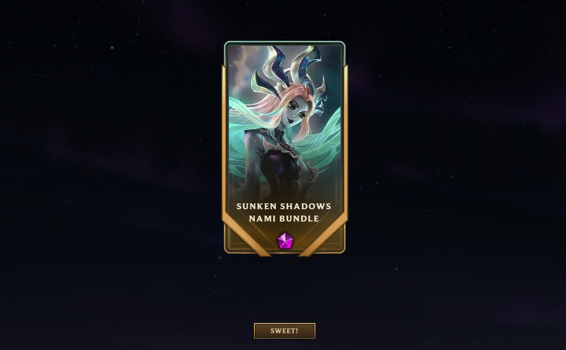 Guess who got hard pitied for Sunken Shadows Nami 🤓