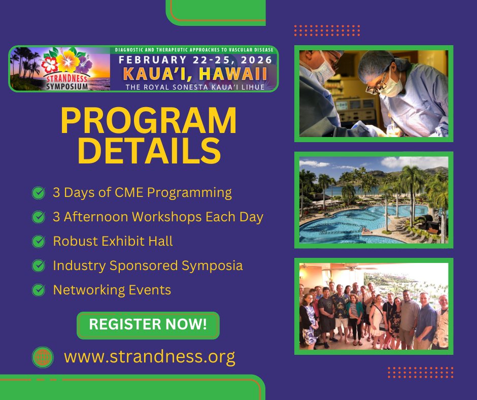 Strandness Symposium tweet media