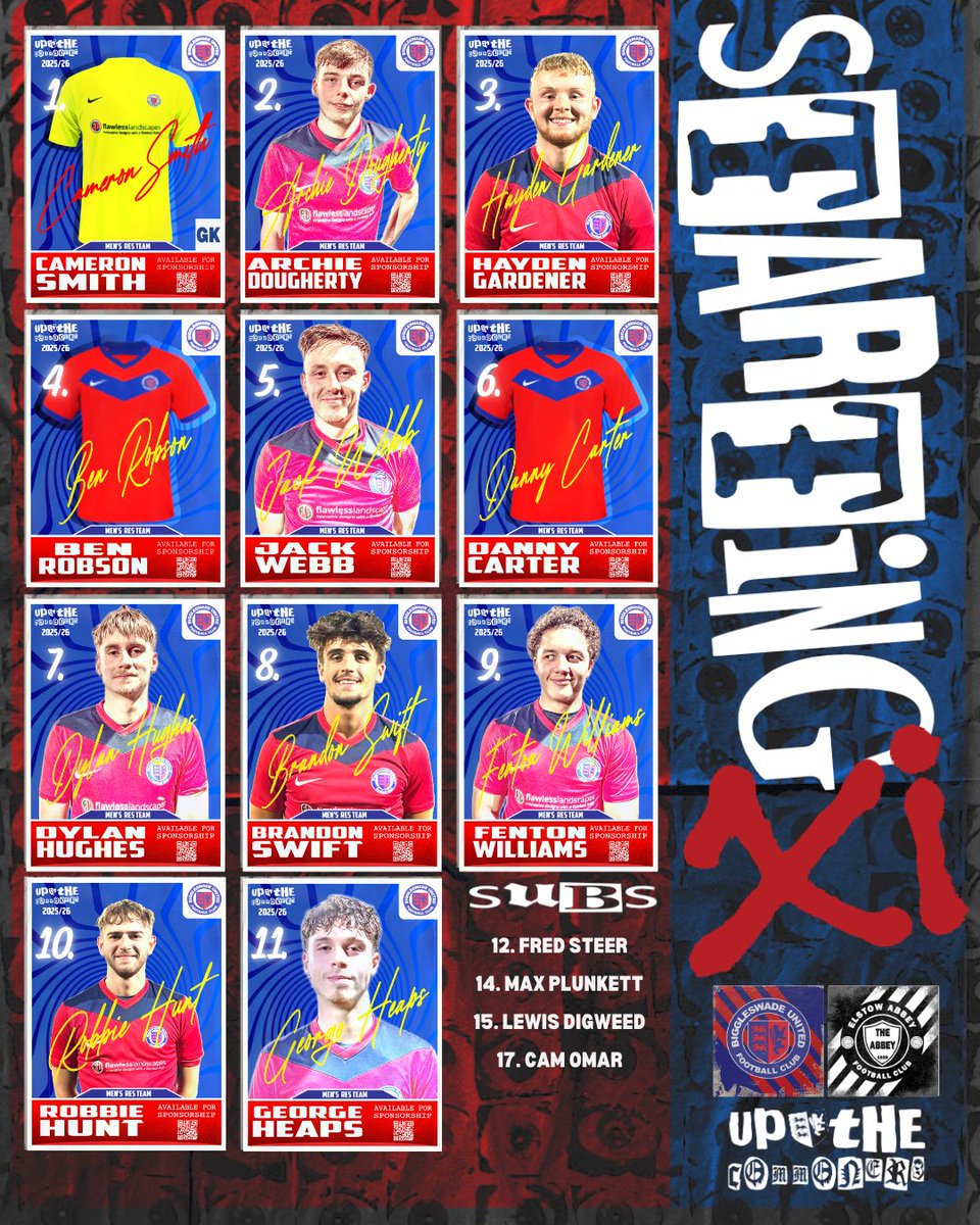 👤 TEAM NEWS

Your #BUFCRes to take on <a href="/ElstowAbbeyFC/">Elstow Abbey FC</a> in tonight’s cup clash!

#OneClub #UpTheCommoners