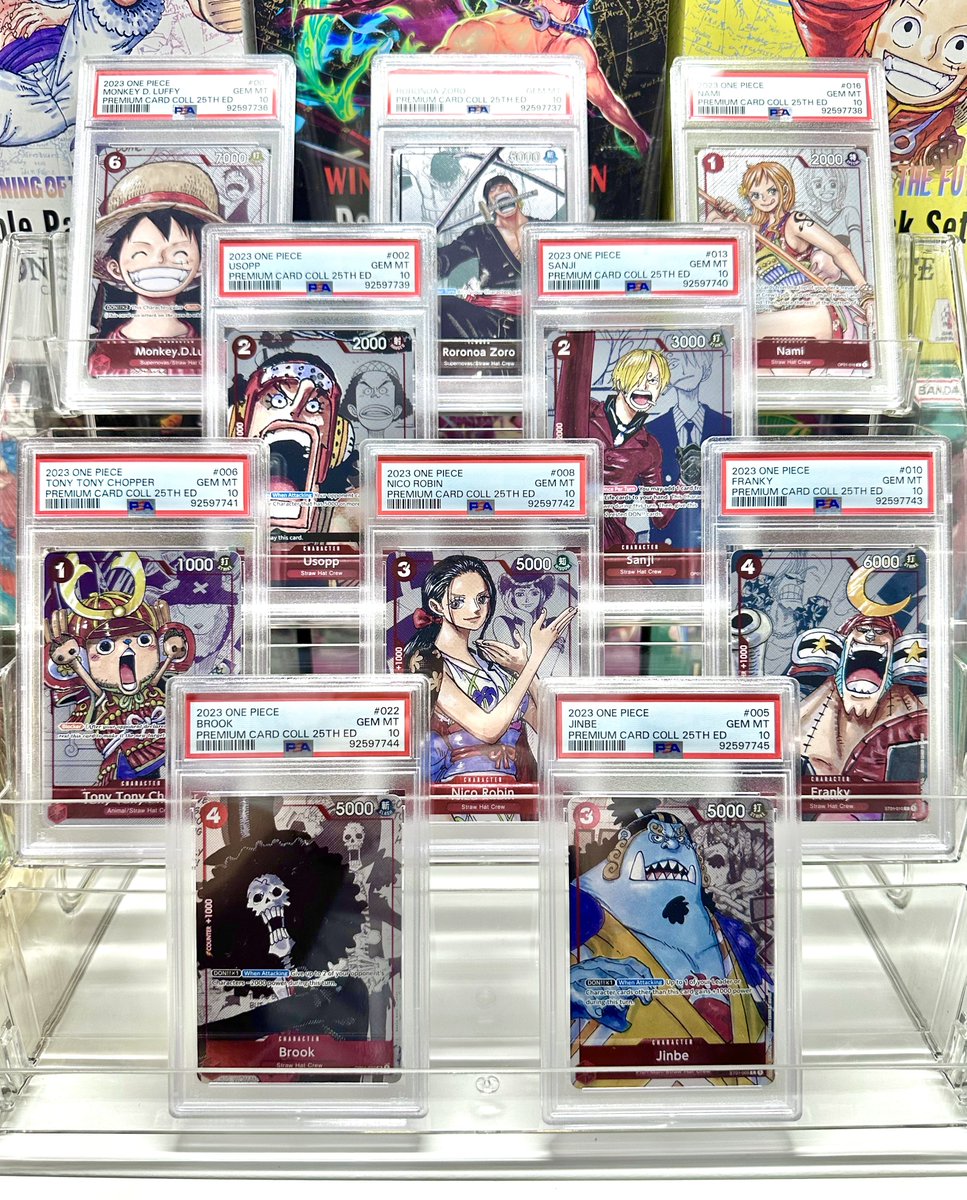 Finally got a little display for one of my favorite OPTCG sets