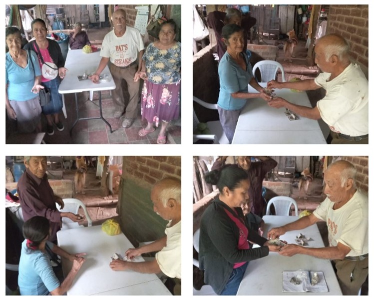 El “grupo de ahorro” conformado en el distrito de Juayúa, en el marco del Programa de Acompañamiento Comunitario #PACO 1, realizaron una reunión de cierre el 18 de noviembre en la que recibieron su dinero recaudado en el periodo del proyecto👇