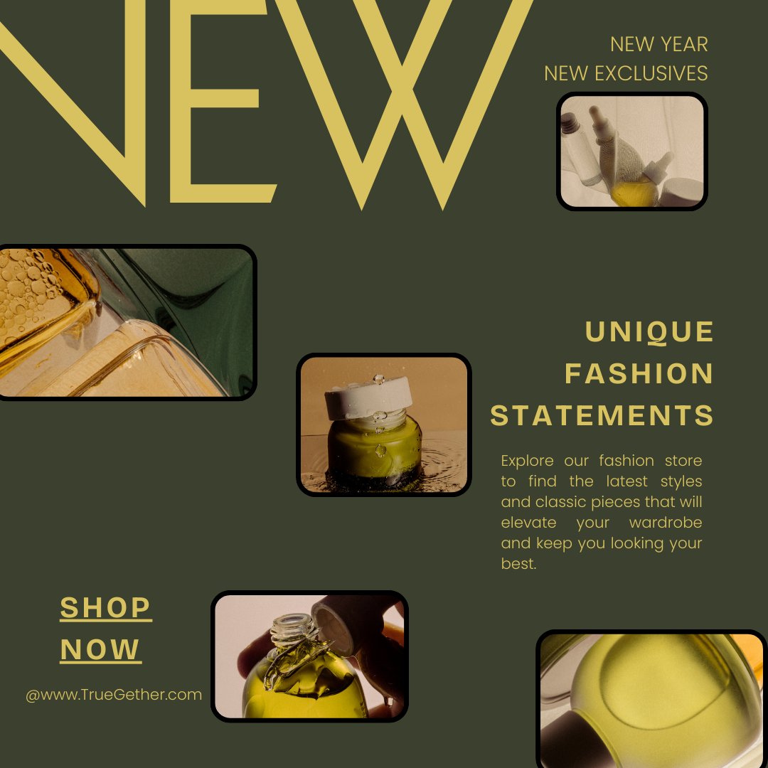 TrueGether_'s tweet image. Step into the new year with bold style upgrades ✨
Discover standout accessories and fashion essentials that bring confidence to every look.
This season is all about you-
🛍 Shop the latest arrivals at TrueGether
TrueGether.com #shop #newyear