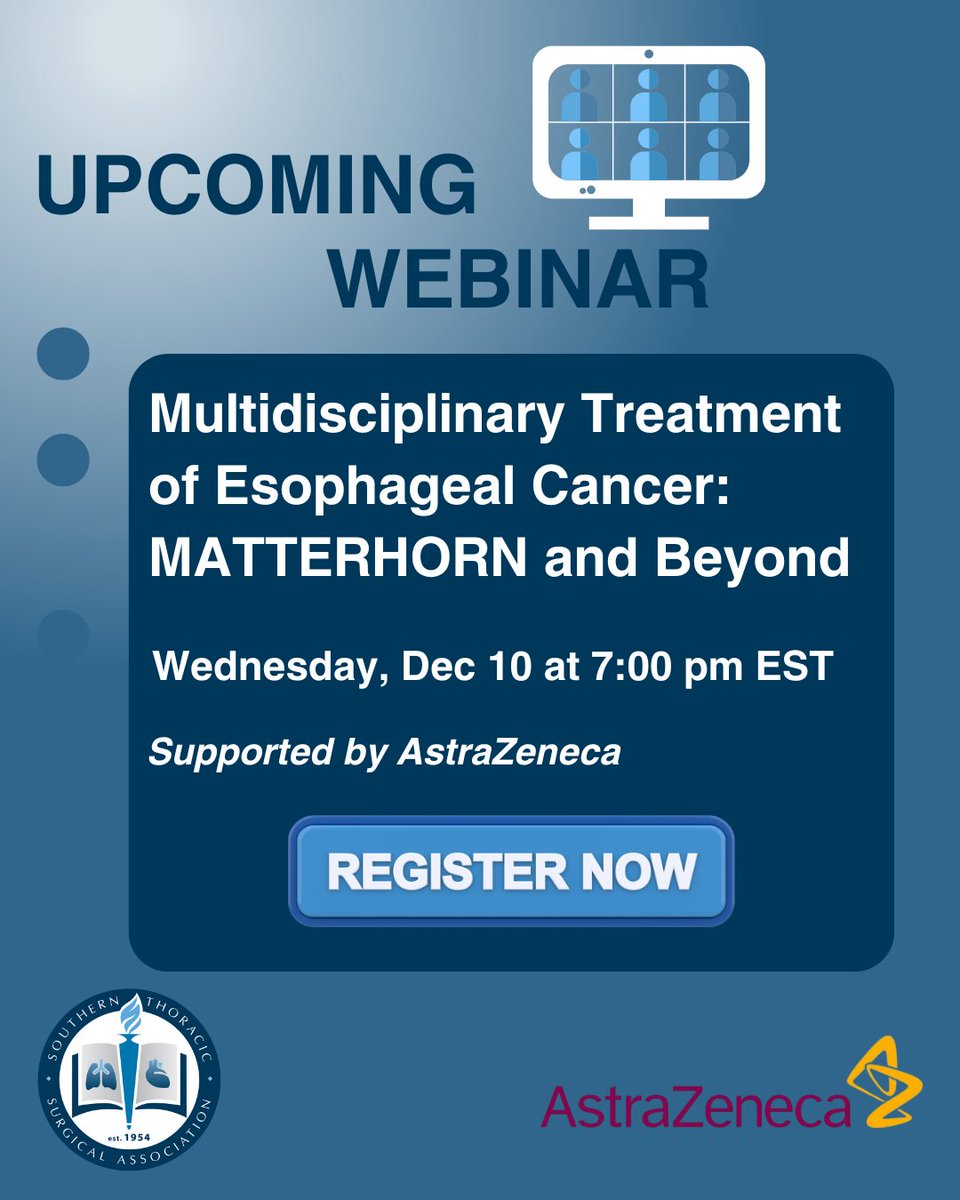 Southern Thoracic Surgical Association tweet media