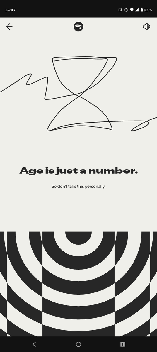 Microbyte8's tweet image. what did spotify mean by this