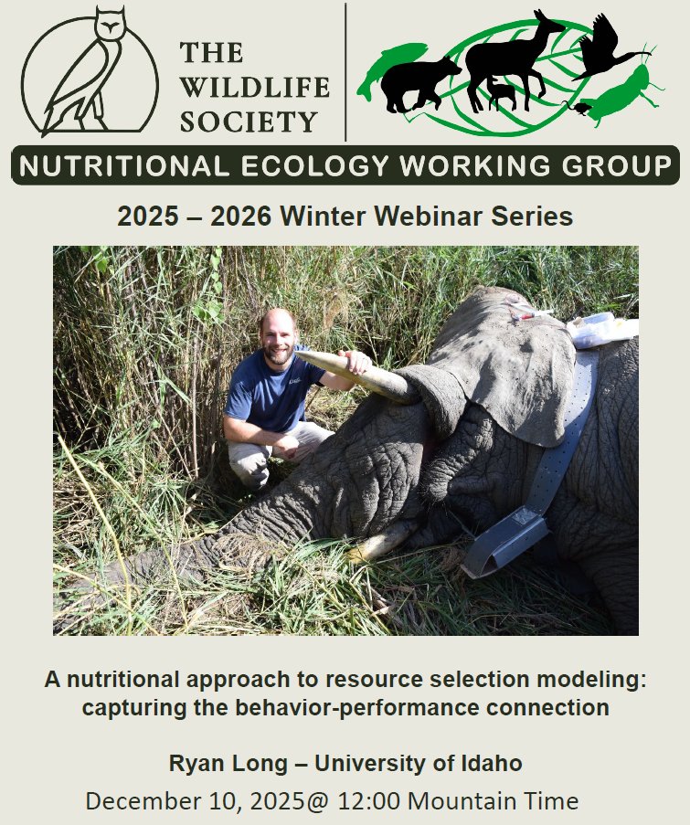 Nutritional Ecology Working Group (NEWG) tweet media