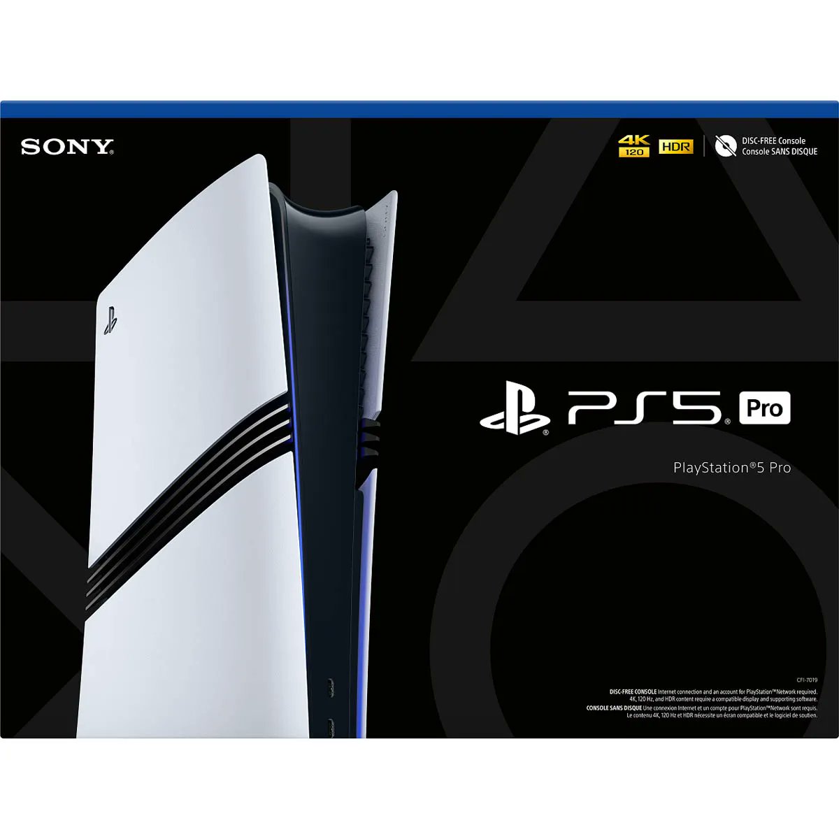 Patate303's tweet photo. @SerodyC And that's the non-pro PS5, because here's what it look like on the box of a pro PS5 : https://t.co/PRzK4Mk5cD