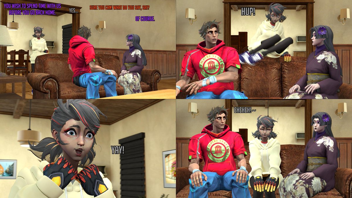 EggheadCobra's tweet image. SPIDER-SAI: Dilemma - Chapter 11

Spending Time Together

#MarvelRivals #spidersai #spiderman #psylocke #peniparker #sfm #sourcefilmmaker #3d #fanart #comic