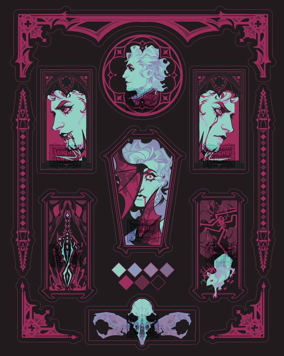 My Astarion prints and sticker sheets are back! 🥳🥳

Link below!

#bg3 #baldursgate3